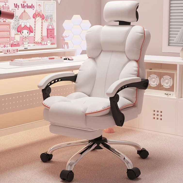 My Lux Decor Fashion Swivel Office Chairs Organizer Gamer Leather